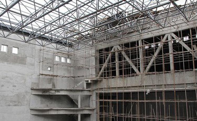 河南洛陽(yáng)劇院槽木吸音板聲學(xué)工程 河南洛陽(yáng)劇院槽木吸音板聲學(xué)工程