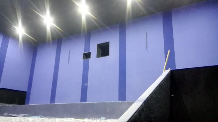 廣東清遠(yuǎn)電影院防火聚酯纖維吸音板聲學(xué)工程 廣東清遠(yuǎn)電影院防火聚酯纖維吸音板聲學(xué)工程