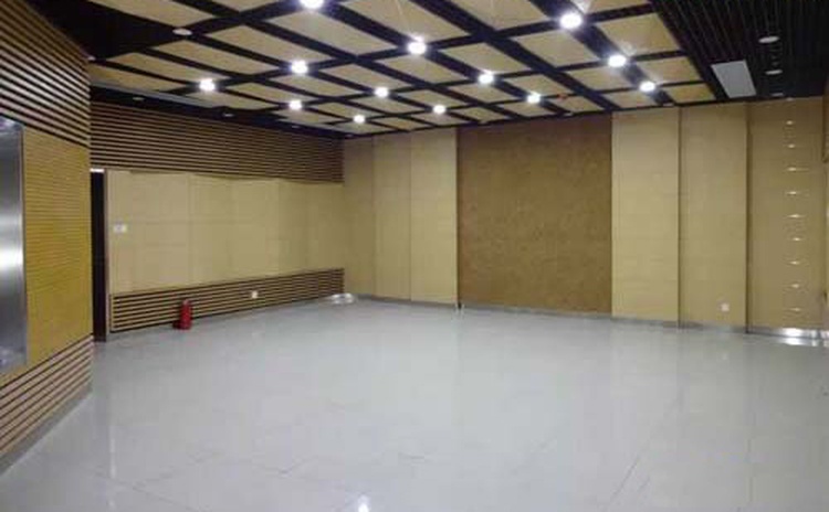 四川資陽大會議室空間吸聲體聲學工程-1 四川資陽大會議室空間吸聲體聲學工程-1