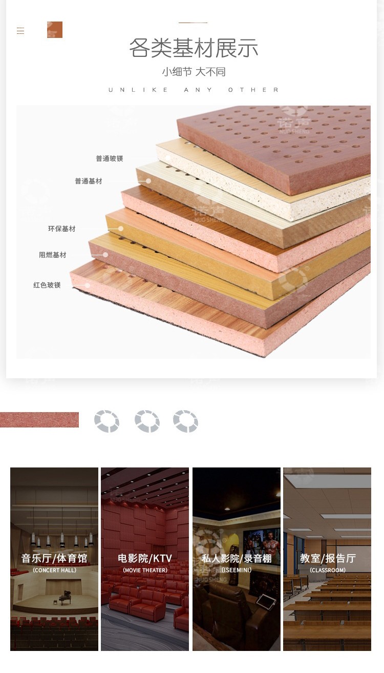 多功能廳孔木吸音板基材-7 多功能廳孔木吸音板基材-7